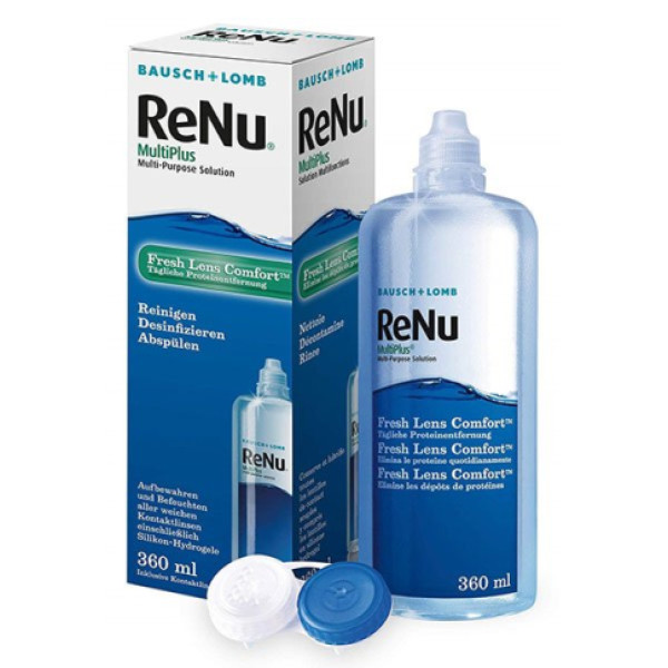 Розчин для очищення лінз Bausch & Lomb ReNu Multiplus