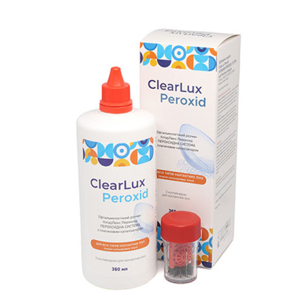 Розчин для очищення лінз Esoform ClearLux Peroxid