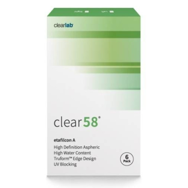 Контактні лінзи Clear 58